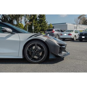 C8 Corvette Z07-Style Front Bumper Kit, Unpainted