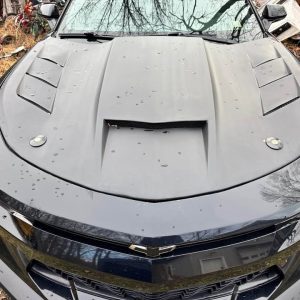 Used 6th Gen Camaro Hood with Hood Pins – Like New