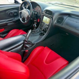 corbeau evo x rosso corsa limited edition seats red like new c5 corvette