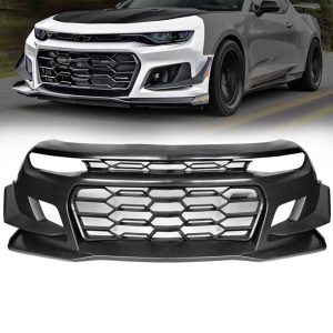 2019-2023 camaro ss zl1 1le front bumper conversion kit primered