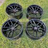 variant krypton wheels gloss black staggered 20x10 20x11 5x120 used good condition
