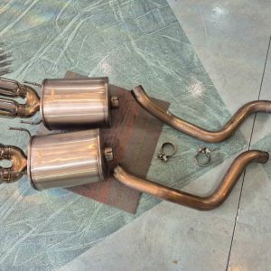 corsa c6 corvette ls2 axle back exhaust 2005-2007 like new