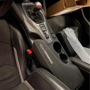 chevrolet performance alcantara armrest 6th gen camaro