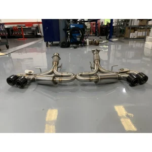 C8 Corvette Stingray Fusion Bi-Modal Axle Back Exhaust System (2020-2024) Carbon Fiber Tips