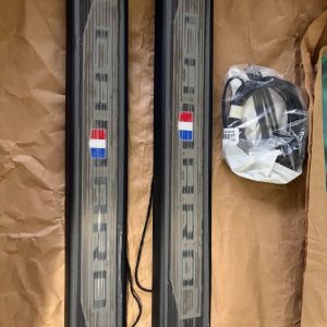 Camaro OEM Illuminated Front Door Sill Plates – Stainless Steel (2016–2024)