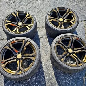 Camaro SS 1LE Wheels, TPMS Sensors & Tires – Complete 4-Set