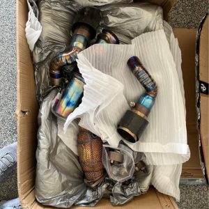 used pp exhausts titanium valved exhaust c8 z06 lightly used clean