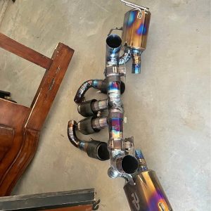 used pp exhausts titanium valved exhaust c8 z06 lightly used clean