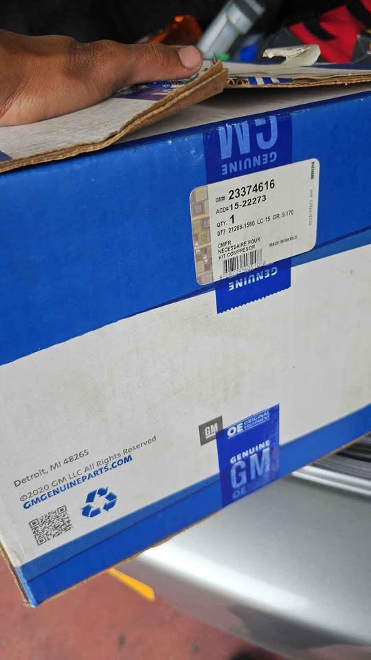 2010-2015 camaro oem ac compressor new genuine gm part