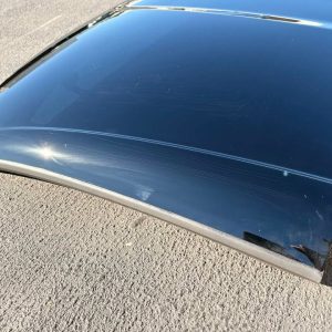 c6 corvette transparent roof with wall mount padding and hooks