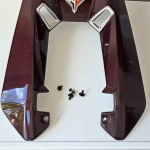 c8 corvette z06 red carbon fiber intake cover real carbon 2023-2026