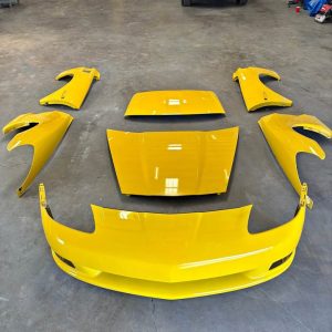 used c6 corvette parts velocity yellow 45u bumper hood fenders roof