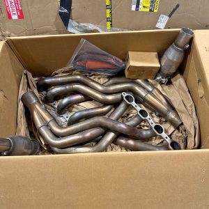 american racing headers billy boat cat back exhaust combo 2010-2015 camaro ss